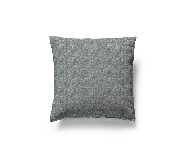 Capa de almofada em lona cinza 45x45cm donegal collections