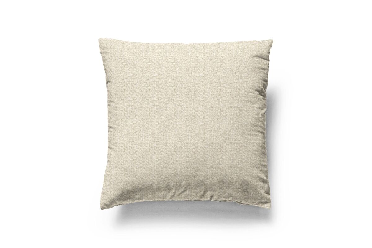Capa de almofada em lona bege 45x45cm donegal collections