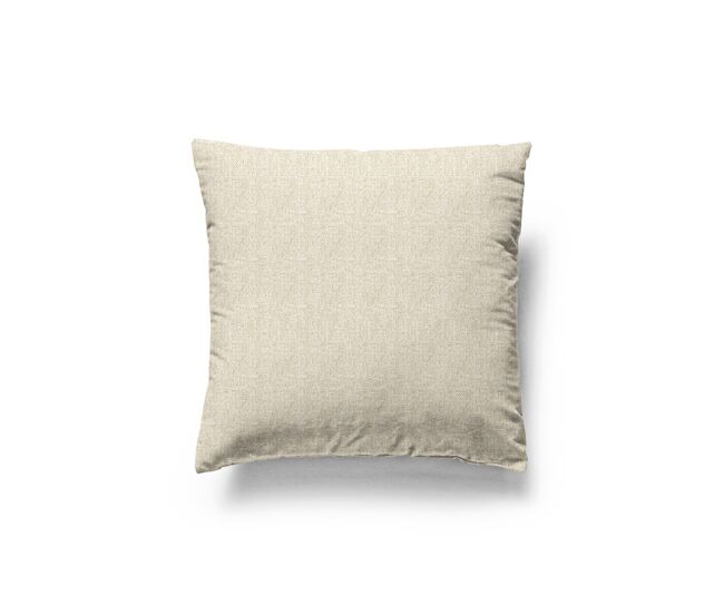 Capa de almofada em lona bege 50x50cm donegal collections