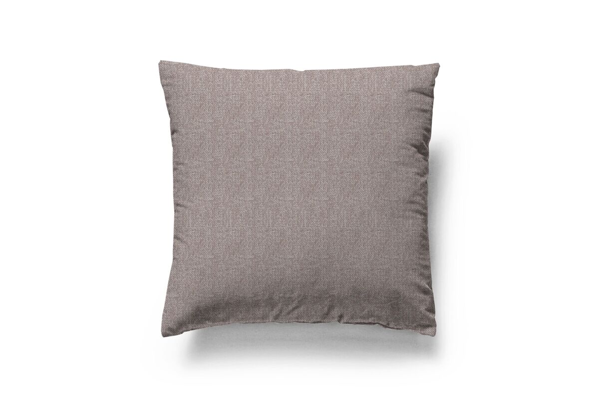 Capa de almofada em lona pardo 50x50cm donegal collections