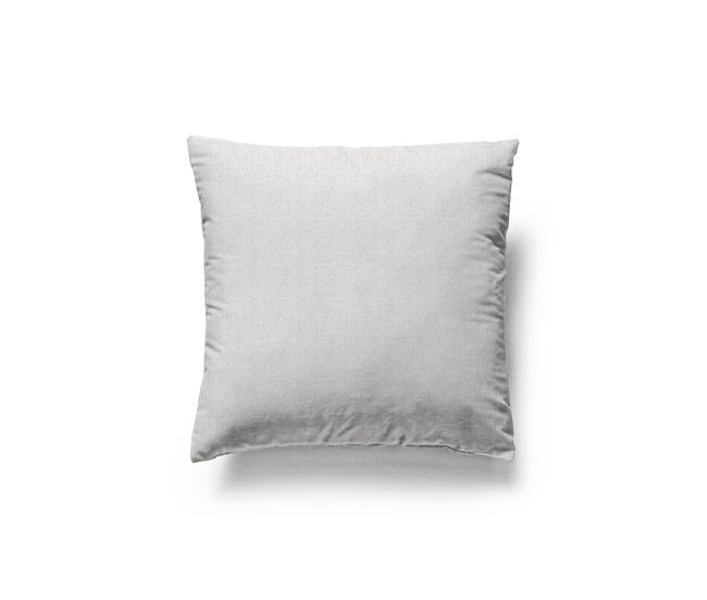 Capa de almofada em lona branco 50x50cm donegal collections