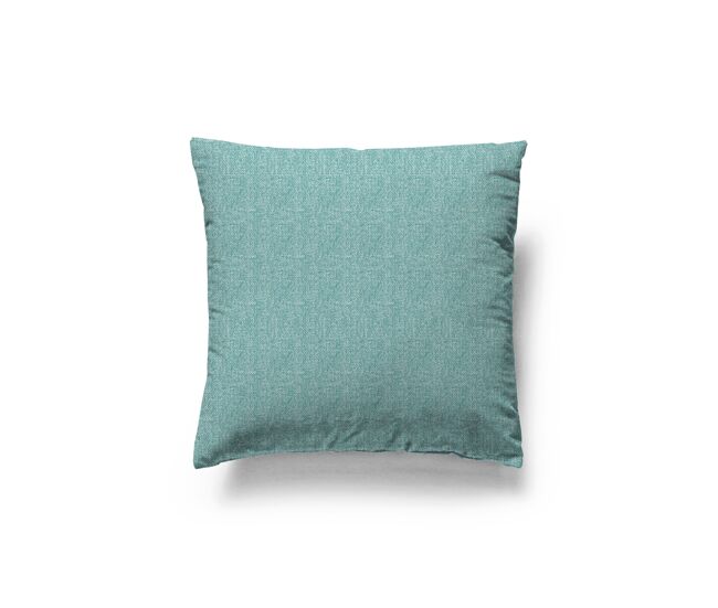 Capa de almofada em lona turquesa 50x50cm donegal collections