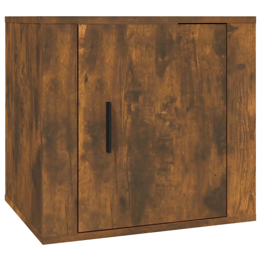 Vidaxl mesa de cabeceira 50x39x47 cm cor carvalho fumado