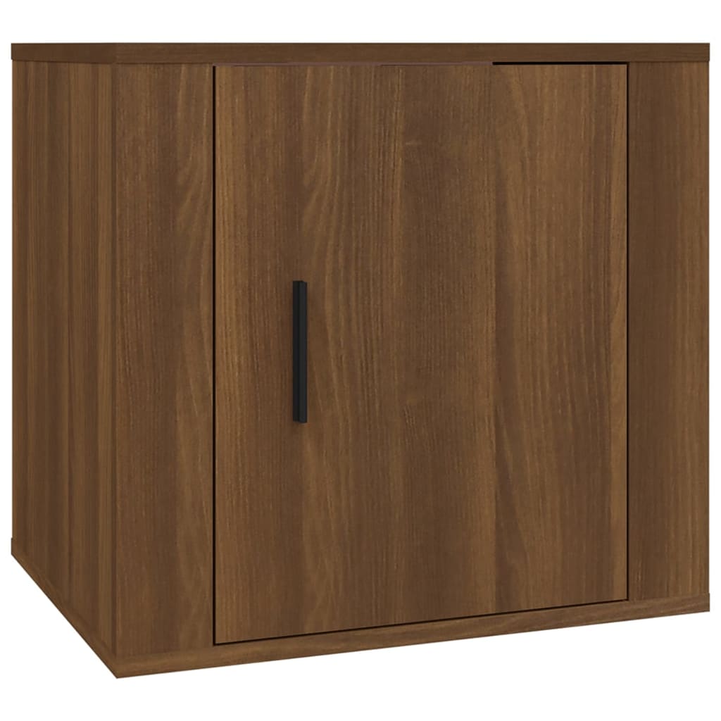 Vidaxl mesa de cabeceira 50x39x47 cm cor carvalho castanho