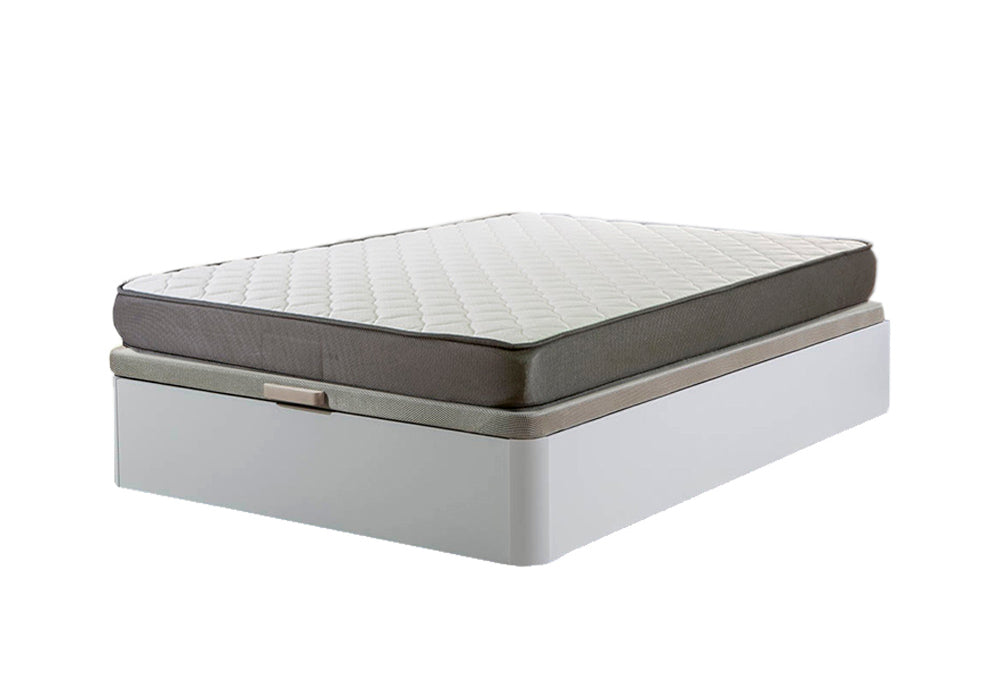 Cama dobrável canapé + colchão (90, 105, 135, 150cm x 190cm)