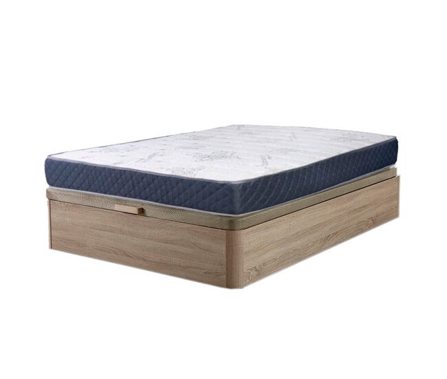 Cama dobrável canapé + colchão (90, 105, 135, 150cm x 190cm)