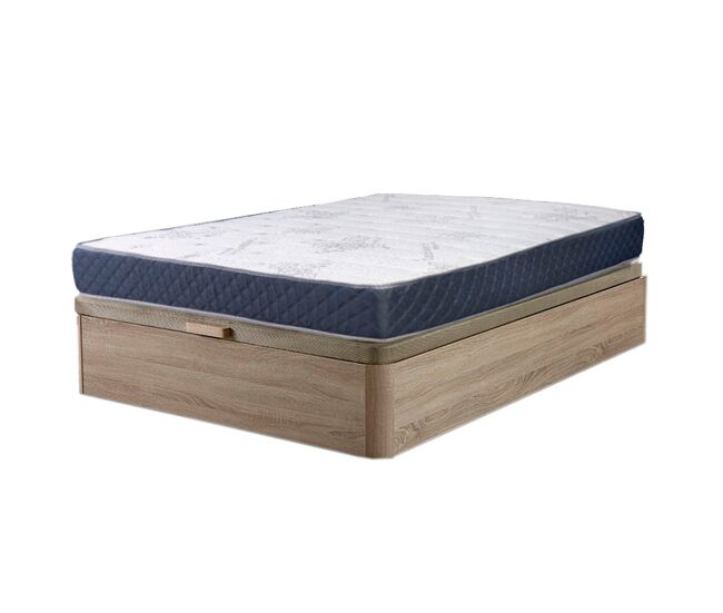 Cama dobrável canapé + colchão (90, 105, 135, 150cm x 190cm)