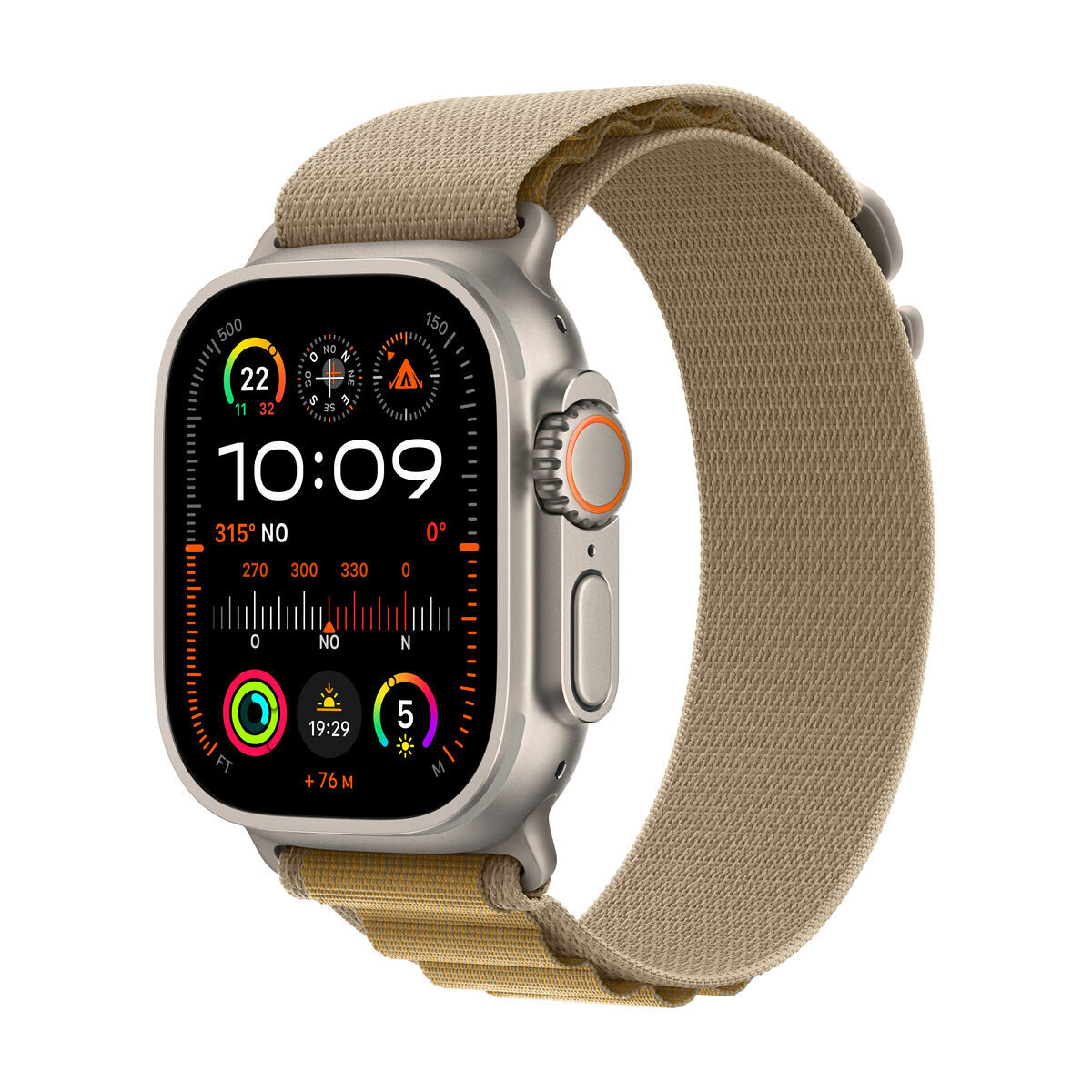 Smartwatch apple watch ultra2 1,92" titânio canela 49 mm