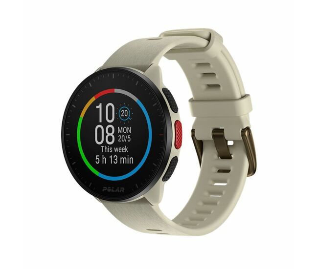 Relógio desportivo polar pacer bege (ø 45 mm)