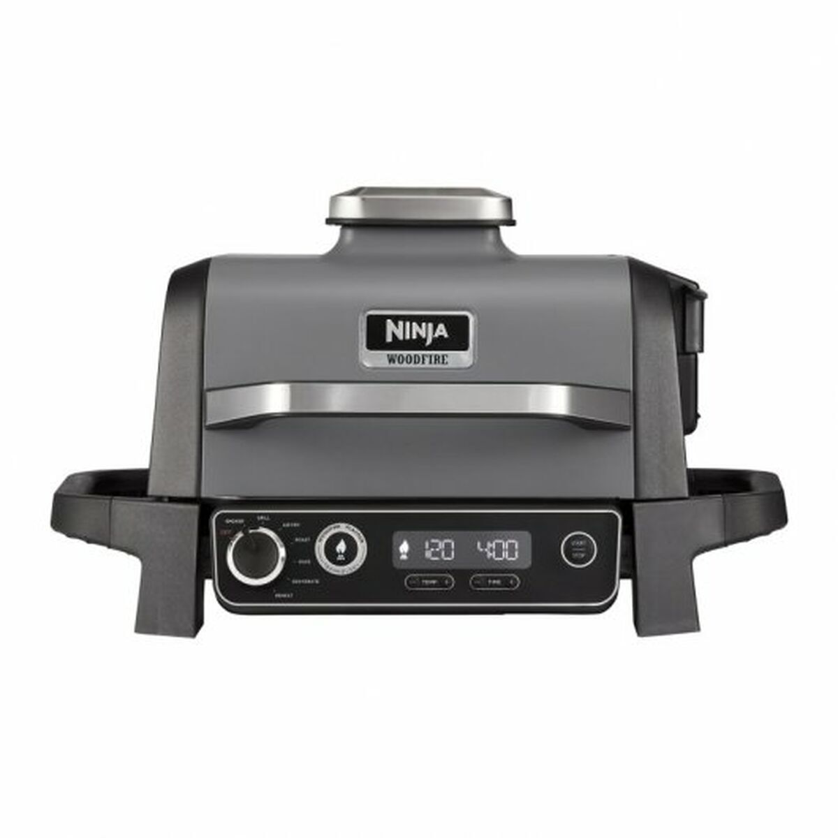 Fritadeira sem óleo ninja woodfire outdoor grill noir 2400 w
