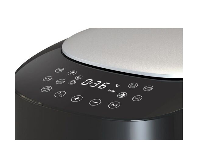 Fritadeira sem óleo blaupunkt agdblec008 noir argenté 1300 w 3,7 l