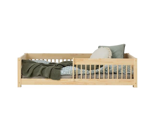 Cama infantil de madeira mila montessori cpw 90x200cm