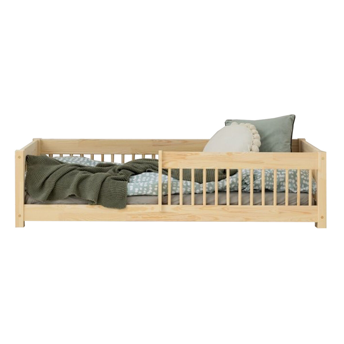Cama infantil de madeira Mila Montessori CPW 96x199