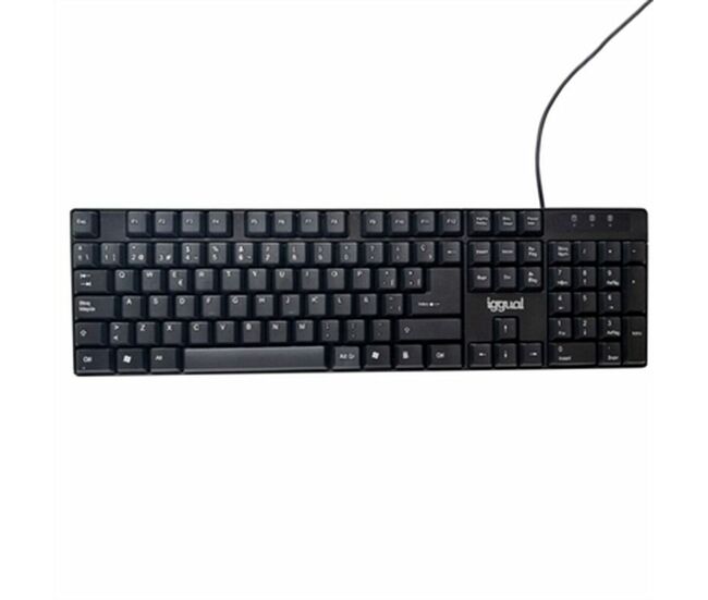 Clavier iggual ck-frameless-105t noir