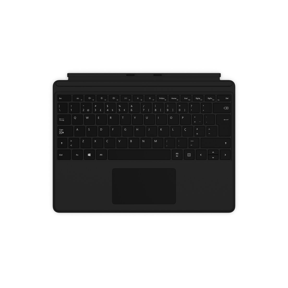 Teclado microsoft qjx-00007 preto qwerty