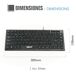 Teclado IGG317082 Teclado IGG317082 Preto