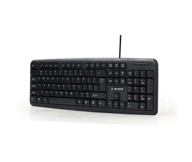 Clavier gembird kb-u-103-es noir espanhol