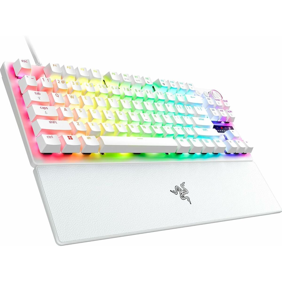 Clavier razer huntsman v3 pro blanc qwerty espanhol