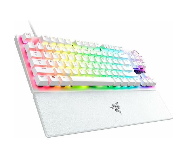 Clavier razer huntsman v3 pro blanc qwerty espanhol