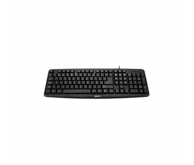Clavier iggual ck-basic-105t qwerty usb noir espanhol macaco (1 peça)