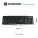 Teclado CK-BASIC-105T Teclado CK-BASIC-105T Preto