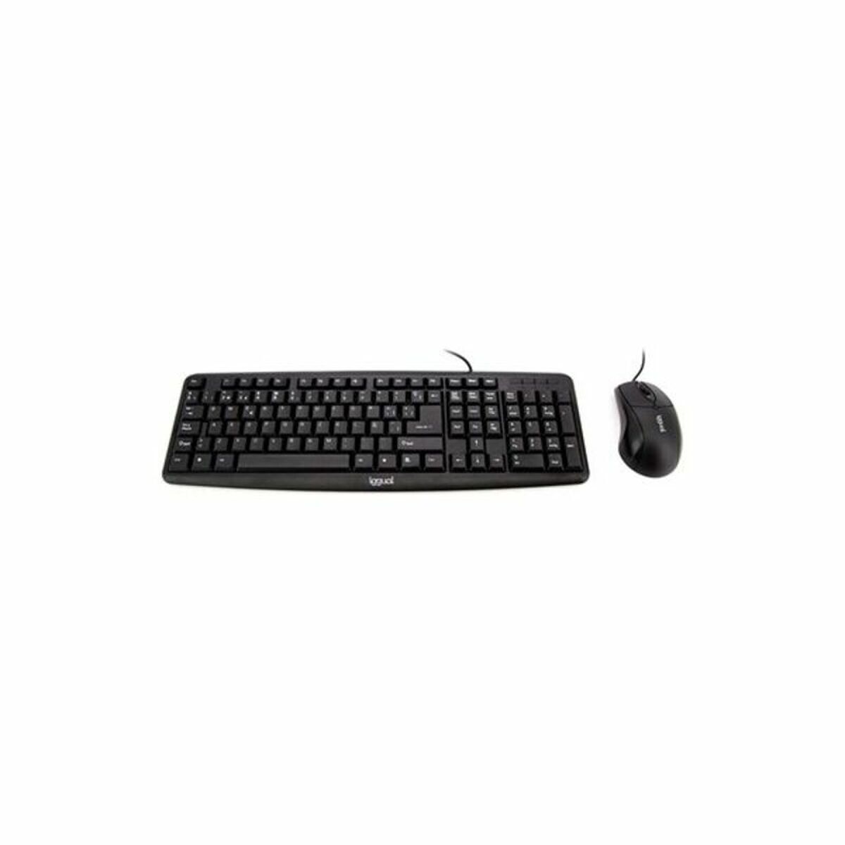 Clavier e rato iggual com-ck-basic qwerty usb
