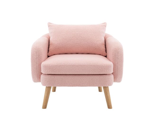 Candeirâo de veludo peluche,rosa
