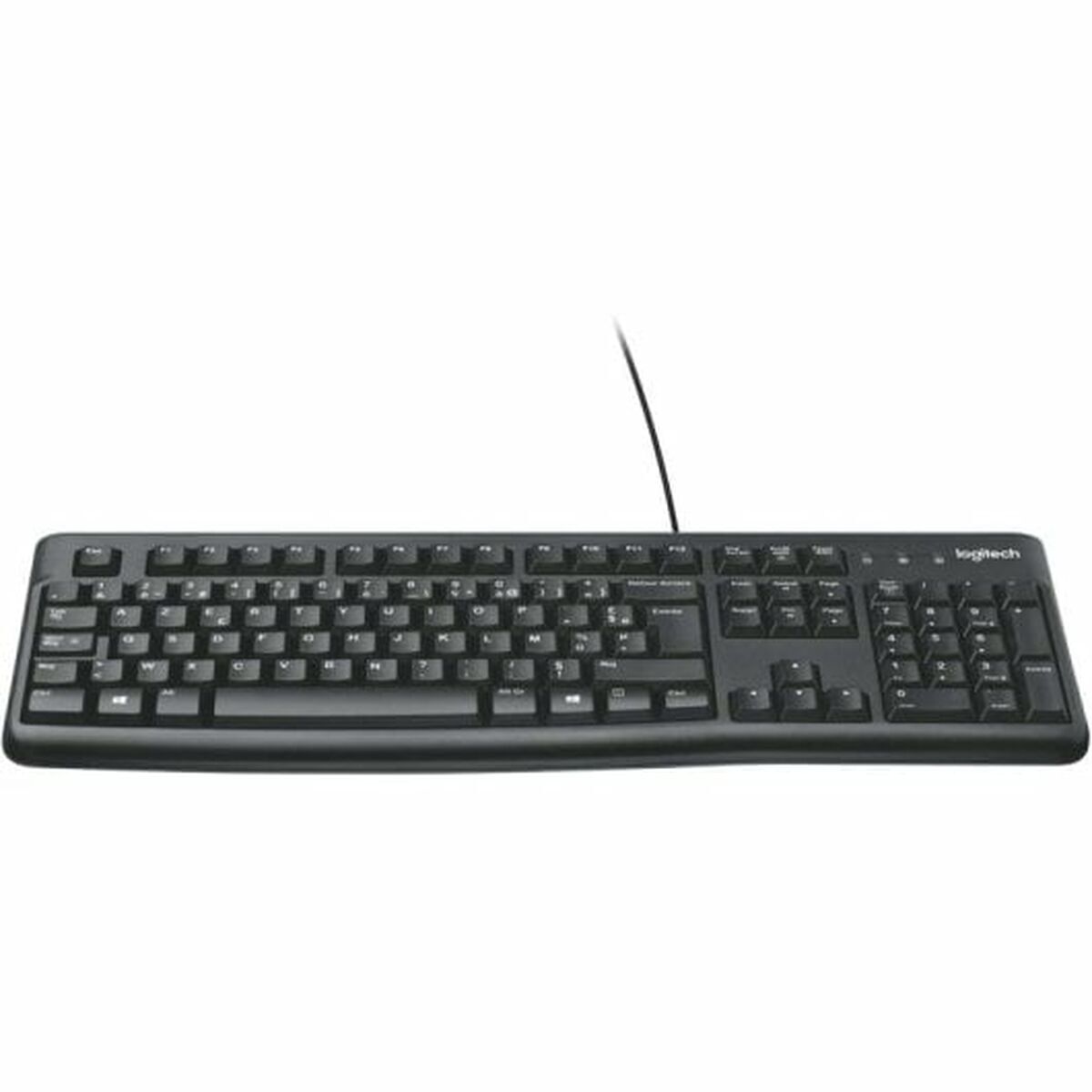 Teclado logitech preto qwerty
