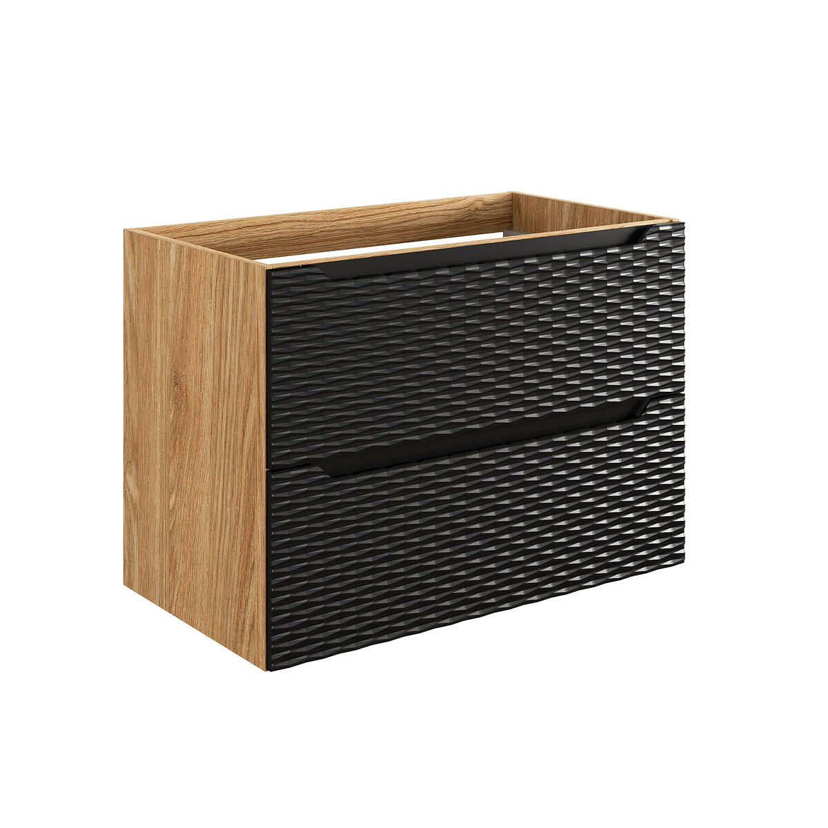 Móvel de toucador elora 80cm noir e madeira