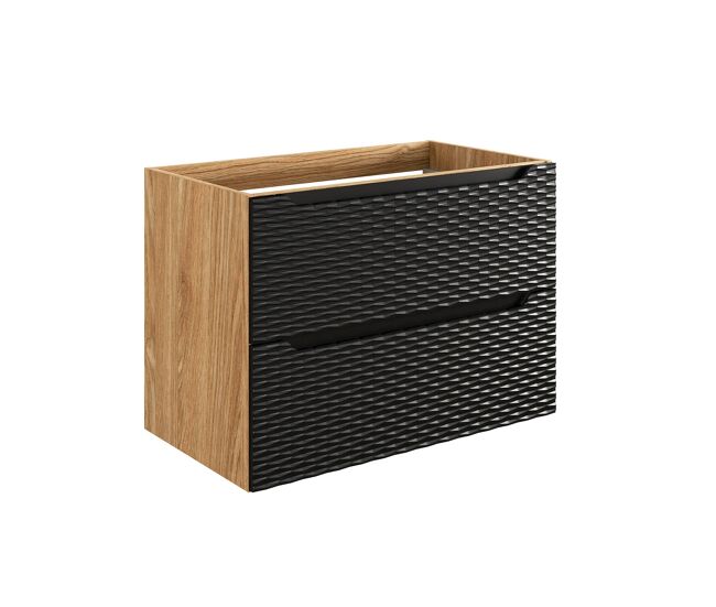 Móvel de toucador elora 80cm noir e madeira