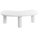 Beliani Mesa de centro AUBURN 112x46 Beliani Mesa de centro AUBURN 112x46 Branco