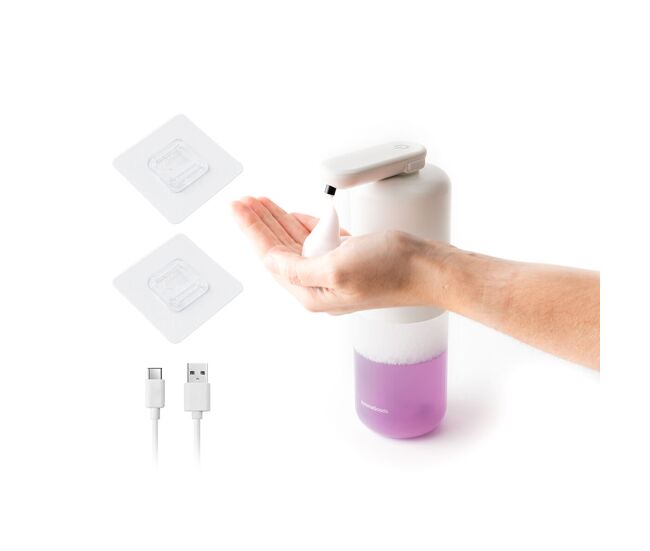 Dispensador automático recarregável de sabonete em espuma bitefom innovagoods