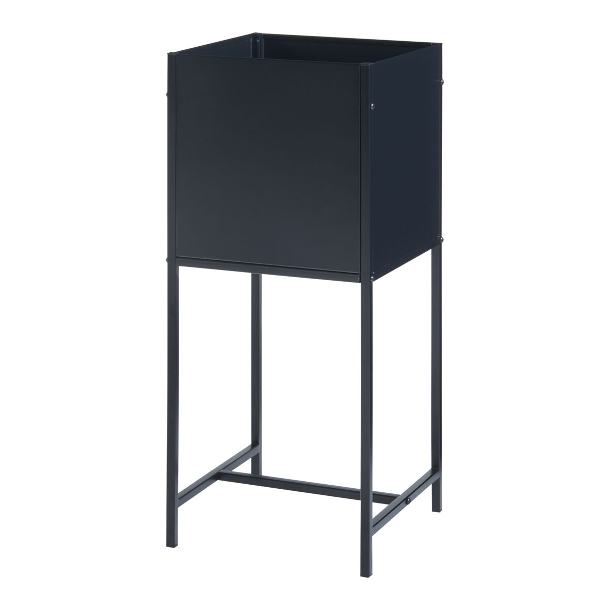 Mesa de cultivo metálica porsgrunn 70x30x30cm - preto [en.casa]