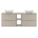 Móvel de toilette duplo Ellie Móvel de toilette duplo Ellie Bege