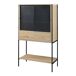 Aparador alto Tysnes com 2 portas Aparador alto Tysnes com 2 portas Carvalho