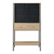 Aparador alto Tysnes com 2 portas Aparador alto Tysnes com 2 portas Carvalho
