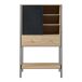 Aparador alto Tysnes com 2 portas Aparador alto Tysnes com 2 portas Carvalho