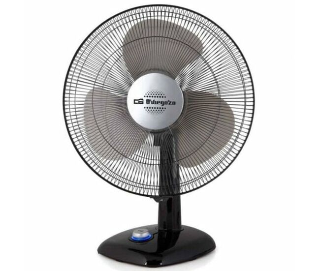Ventilador de mesa orbegozo tf 0134 noir 40 w