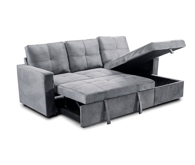 Sofá-cama chaise longue pau