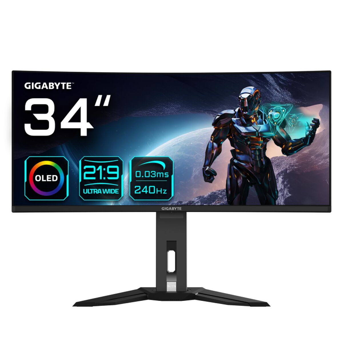 Monitor gigabyte mo34wq2bt 34" 240 hz wide quad hd
