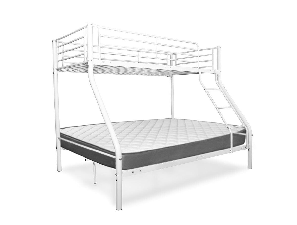 Beliche de metal para cama de casal com colchão de 135 cm
