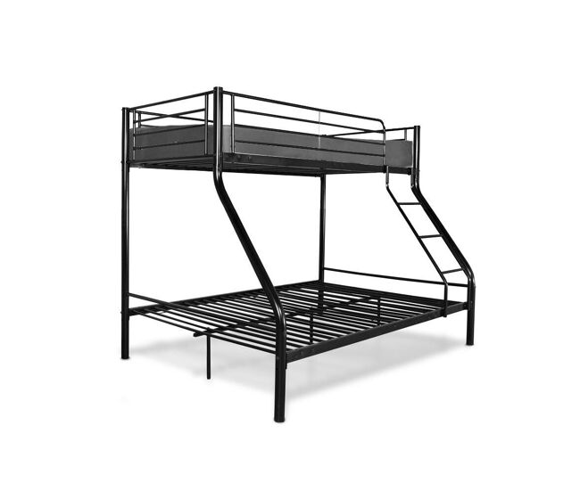 Beliche de metal para cama de casal com colchão de 90cm