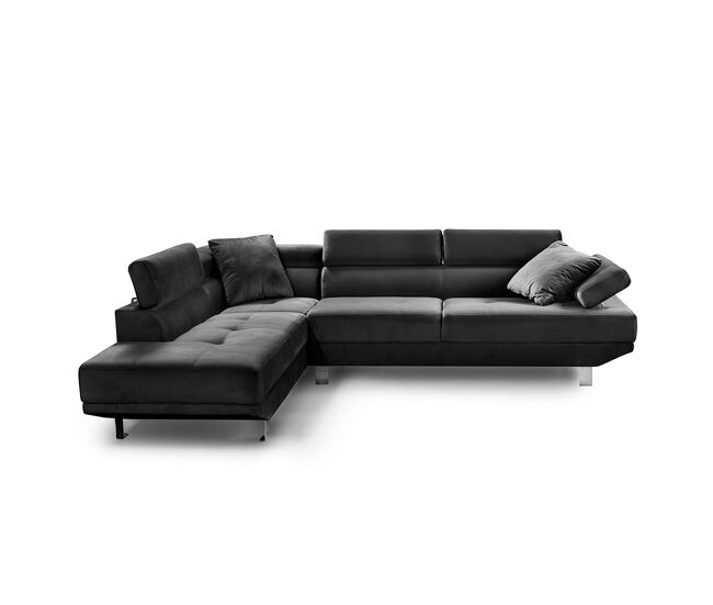 Sofá de canto chaise longue executivo