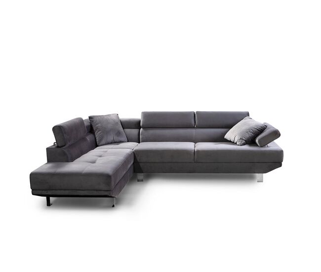 Sofá de canto chaise longue executivo