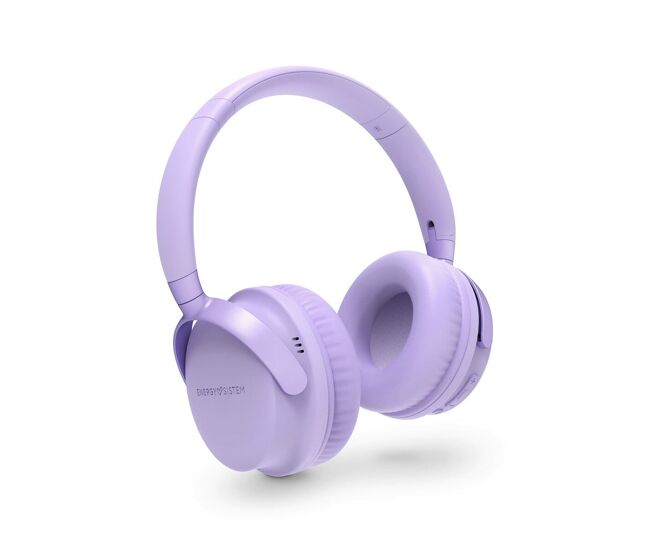 Fones de ouvido bluetooth de faixa de cabeça energy sistem style 3 violeta lavanda