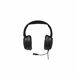 Auriculares com microfone para Vídeojogos Korp Barium Auriculares com microfone para Vídeojogos Korp Barium Preto