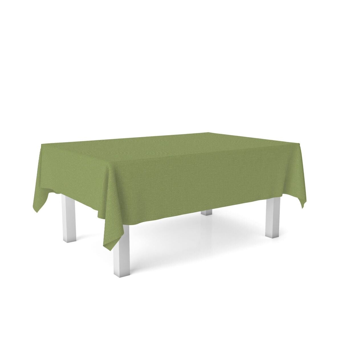 Toalha de mesa hule ter verde 300x140cm donegal collections