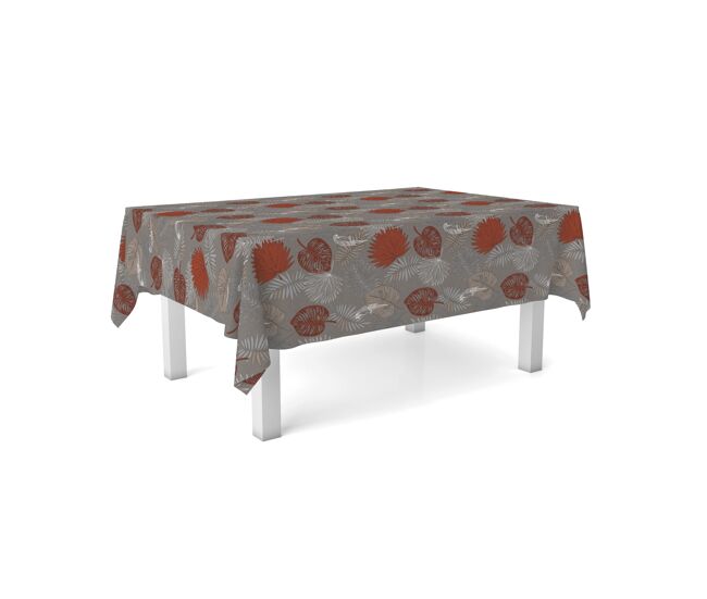 Toalha de mesa hule arga gris 220x140cm donegal collections