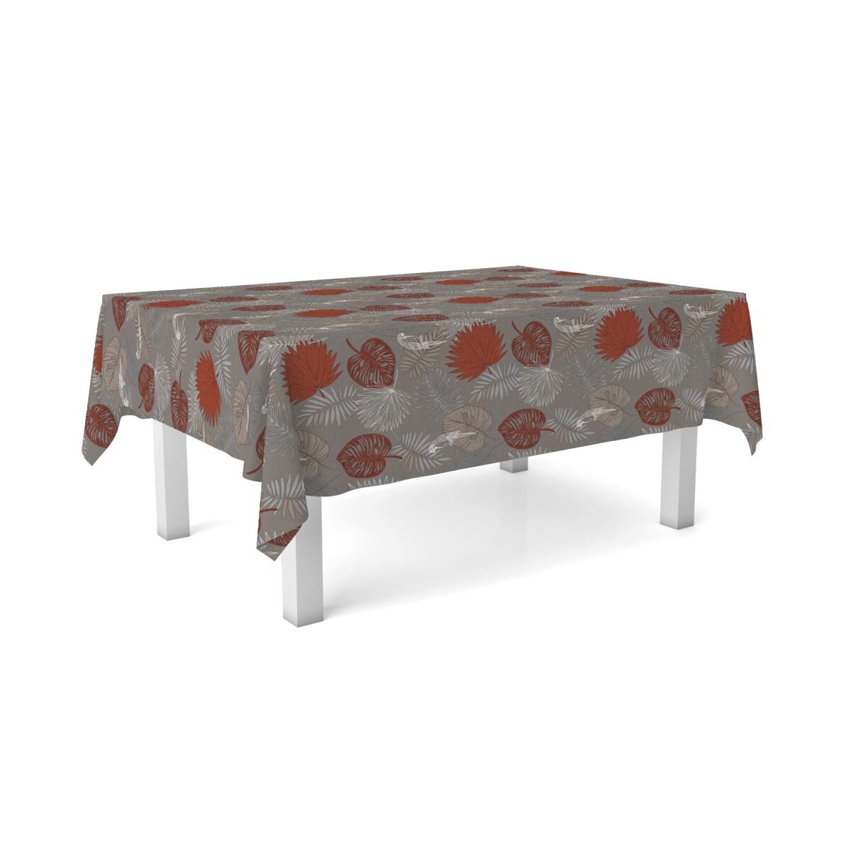 Toalha de mesa hule arga gris 240x140cm donegal collections