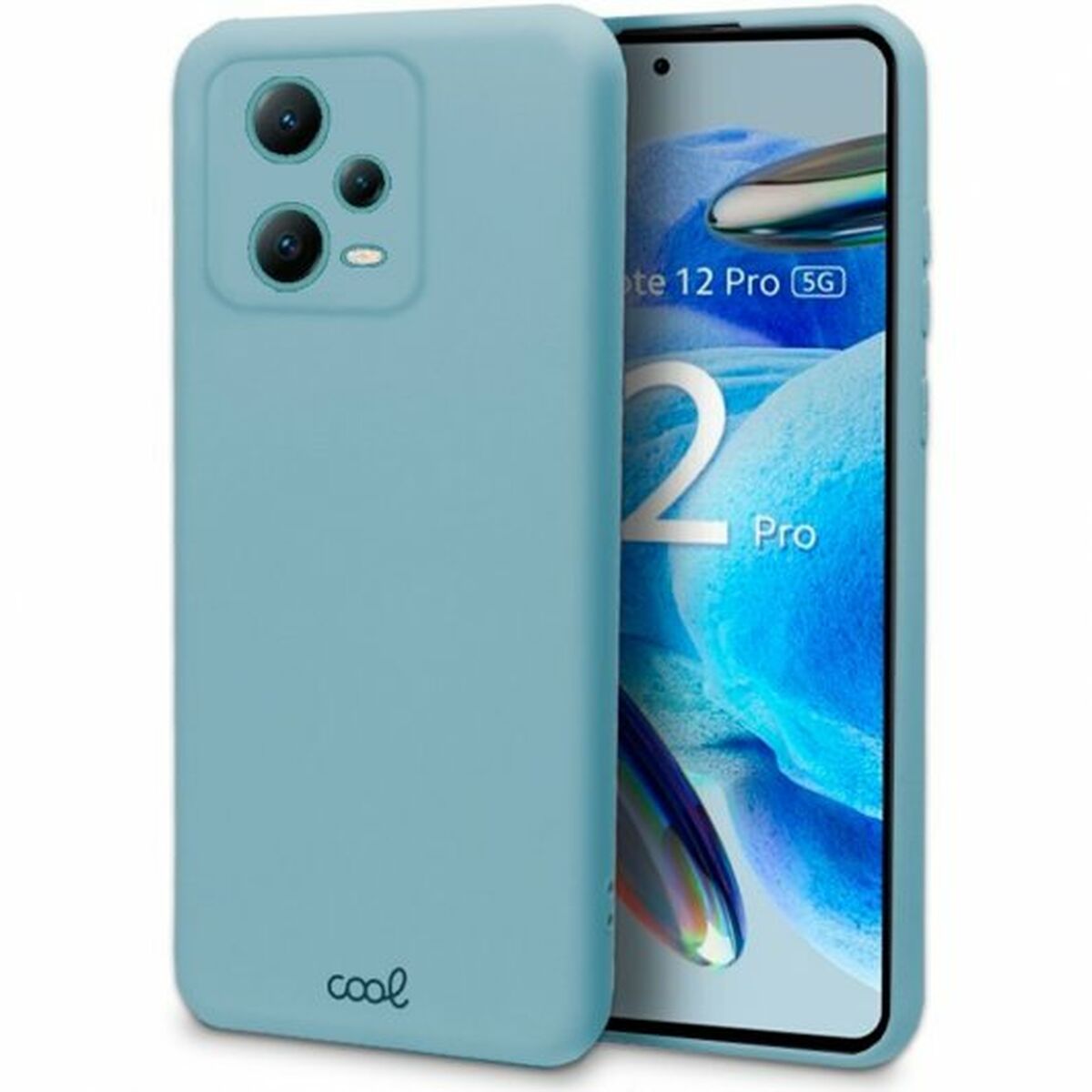 Capa para telemóvel cool redmi note 12 pro 5g azul xiaomi